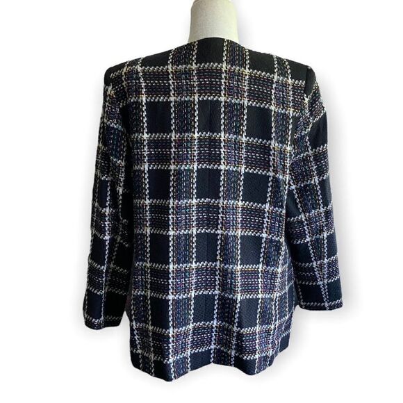 Lord  & Taylor Womens Vintage Wool Poly Jacket Blazer SZ 14W - Picture 2 of 12